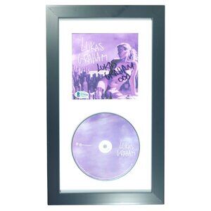 Lukas Graham Signed 3 The Purple Album Framed CD Beckett BAS Cert Autographed